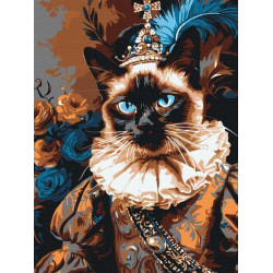 Картина за номерами Тварини. Стиль ренесансу, 30х40см, в термопакеті, Идейка (KHO6633)