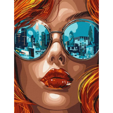 Картина за номерами Люди. Краєвид Лондона., 30х40см, в термопакеті, Идейка (KHO8462)