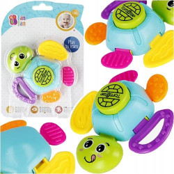 Брязкальце Черепашка, на планш. 20*14см, ТМ Bam Bam, Польща, арт: 515013