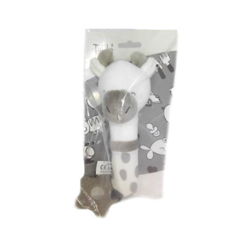 Погремушка-пищалка Жираф, на планш. 22*12см, ТМ Tulilo, Польша, арт: 9392