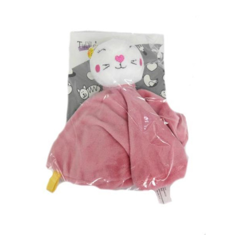 Обнимашка Котик, 24см, на планш. 16*13см, ТМ Tulilo, Польша, арт: 9334