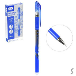 Ручка гелевая, стирающаяся синяя, ЦЕНА ЗА УП. 12ШТ, в кор. 15*7*5см 