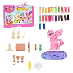 Набір для творчості Містер тісто Magical Unicorn українською мовою, в кор.29*20*8см ТМ Стратег, Україна, арт: 41021S
