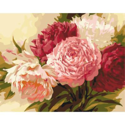 Картина по номерам Цветы. Душистый букет, 40х50см, в термопакете, ART Craft (12158-AC)