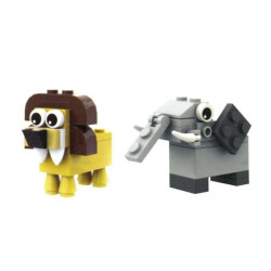 Лента - конструктор, животные, пак. 9*6*3см арт: UT-602