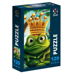 Пазли Puzzle De.tail Frog Prince, кор. см, ТМ Vladi Toys, Україна, арт: DT100-12