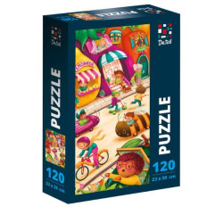 Пазли Puzzle De.tail. The fruit town, в кор. см ТМ Vladi Toys, Україна, арт: DT100-24