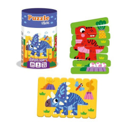 Пазли Puzzle sticks "Dinosaurs", ТМ Vladi Toys, Україна, арт: RK1090-02