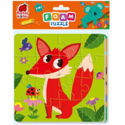 Мягкие пазлы Foam puzzles 2in1 "The Fuzzies", комн. , ТМ Vladi Toys, Украина, арт: RK6050-01