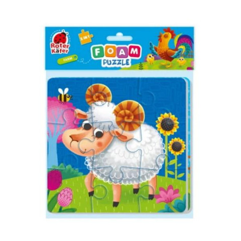 Мягкие пазлы Foam puzzles 2in1 