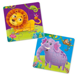 М'які пазли Foam puzzles 2in1 