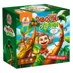 Игра настольная развлекательная "Хвосты и лианы", в кор., ТМ Vladi Toys, Украина, ст.