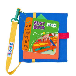 Книга, що розвиває бізіборд BusyBook "Kitten", ТМ Vladi Toys, Україна, арт: RZ1001-04