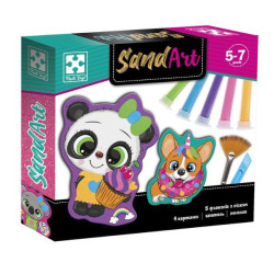 Комплект для творчості Sand Art. Солодка вечірка, кор. , ТМ Vladi Toys, Україна, арт: VT4501-02