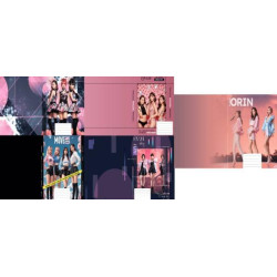 Зошит 24арк. клітинка HIPER кольорова К-РОР, ЦІНА ЗА УП. 20ШТ арт: HI-12402