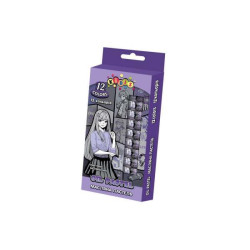 Пастель олійна 12 кольорів, KIDIS Anime, в кор. 20*9*1см, арт: 9158