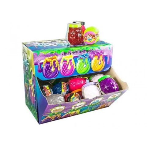 Антистрес-лізун Pineapple ТМ Lovin 70мл у банку 6*4см, арт: 80169