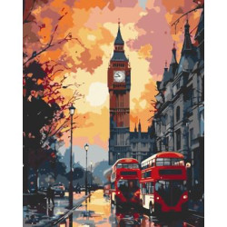 Картина по номерам Города. Big Ben, 40х50см, в термопакете, ART Craft (11045-AC)