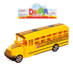 Автобус школьный, инерция, 22см, упаковка 25*17*6,5см, арт: CH526-2C