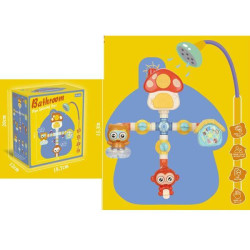Игра для купания водопад, 39*33см, фигурки животные, присоски, в кор. 19*20*12см , ст: 692