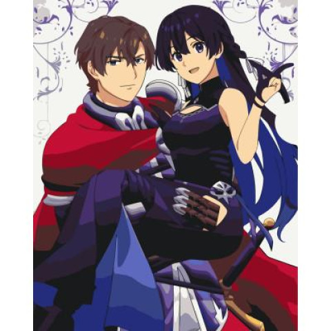 Картина за номерами Супергерої. Оскар та Тінаша, 40х50см, в термопакеті, ART Craft (16091-AC)