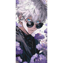 Картина по номерам Супергерои. Gojo Satoru, 40х80см, в термопакете, ART Craft (16101-AC)