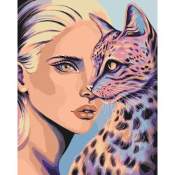 Картина по номерам Люди. Загадочные красавицы, 40х50см, в термопакете, ART Craft (10130-AC)