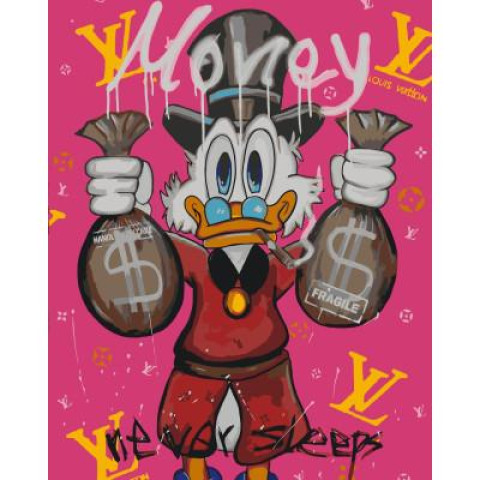 Картина за номерами Дитячі сюжети. McDuck, 40х50см, в термопакеті, ART Craft (11561-AC)