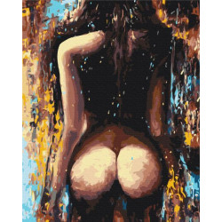 Картина по номерам Люди. Соблазнительные очертания, 40х50см, в термопакете, Brushme (BS53930)