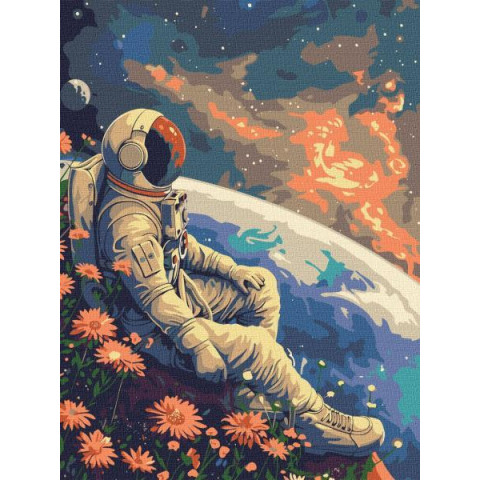 Картина по номерам Люди. Всемирный отдых, 30х40см, в термопакете, Идейка (KHO5141)