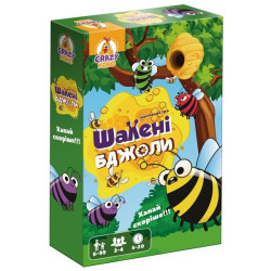 Игра настольная развлекательная "Безумные пчелы" укр., ТМ Vladi Toys, Украина, арт: VT8077-06