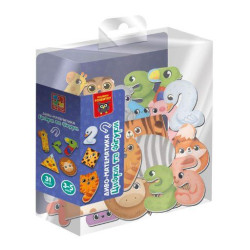 Игра развивающая магнитная. Чудо-математика. Цифры и фигуры, ТМ Vladi Toys, Украина, арт: VT5411-19