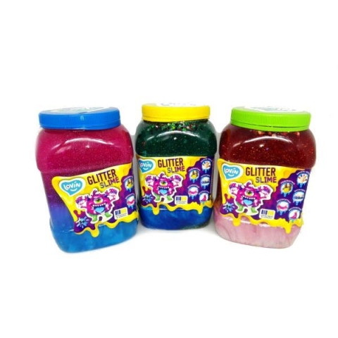 Іграшка-антистрес Big slime GLITTER ТМ Lovin 1150 мл, арт: 80160
