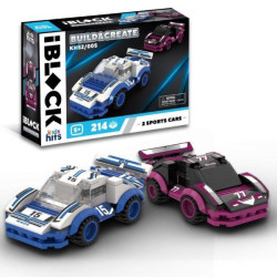 Конструктор Kids hits IBLOCK JUNIOR 214дет., в корр. 24*6*16см арт: KH52/005