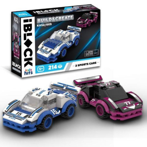 Конструктор Kids hits IBLOCK JUNIOR 214дет., в корр. 24*6*16см арт: KH52/005