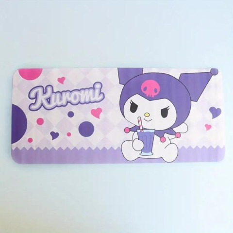 Коврик для стола большой Kuromi 67*30см, пак.30*5см, арт: TN-5