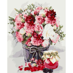 Картина по номерам Натюрморты. Сладкий букет, 40х50см, в термопакете, ART Craft (12093-AC)