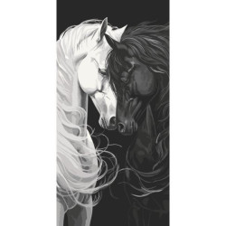 Картина за номерами Тварини. Світло та тінь, 40х80см, в термопакеті, ART Craft (11559-AC)