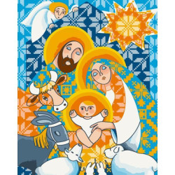 Картина по номерам Люди. Рождество, 40х50см, в термопакете, ART Craft (10066-AC)