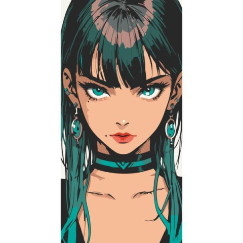 Картина по номерам Люди. Пронзительный взгляд, 40х80см, в термопакете, ART Craft (16110-AC)