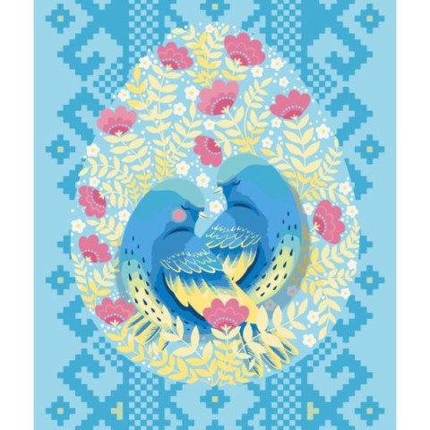 Картина за номерами Тварини. Гармонія, 40х80см, в термопакеті, ART Craft (13030-AC)