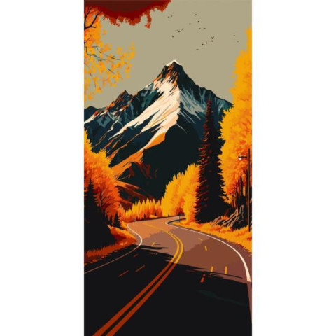 Картина за номерами Пейзаж. Осінній спокій, 40х50см, в термопакеті, ART Craft (11025-AC)