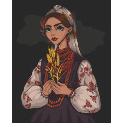 Картина по номерам Люди. Вільна, 40х50см, в термопакете, ART Craft (10014-AC)