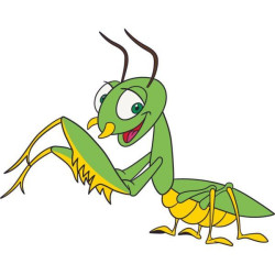 Картина по номерам Детские сюжеты. Богомол, 25х30см, в термопакете, ART Craft (15053-AC)