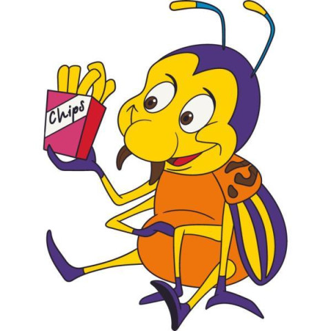 Картина за номерами Дитячі сюжети. Колорадський жучок, 25х30см, в термопакеті, ART Craft (15054-AC)