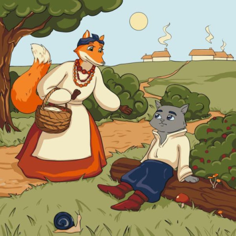 Картина за номерами Тварини. Пан Коцький, 40х40см, в термопакеті, ART Craft (15118-AC)