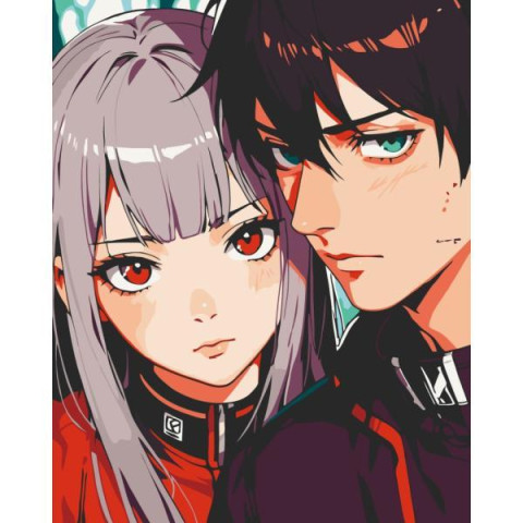 Картина за номерами Супергерої. Кохана, 40х50см, в термопакеті, ART Craft (16106-AC)