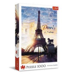 Пазлы 1000элм. "Париж на рассвете", в корр. 40*27*6см, ТМ Trefl, Польша, арт: 10394