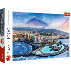 Пазлы 1000элм. "Взгляд на Тенерифе Испания", в корр. 40*27*6см, ТМ Trefl, Польша, арт: 10791