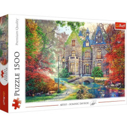 Пазлы 1500елм. "Осенняя усадьба", в корр. 40*27*6см, ТМ Trefl, Польша, арт: 26213